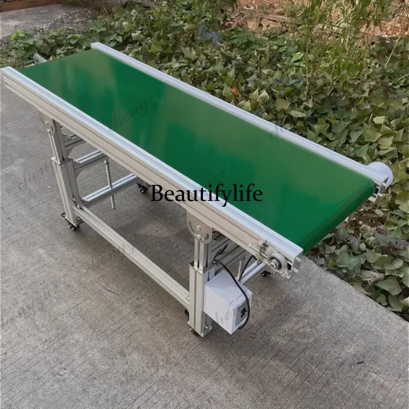 

81 Small Conveyor Belt System Transport Machine Mini Sorting Production Line Conveyor for Warehouse Packaging Manufacturing