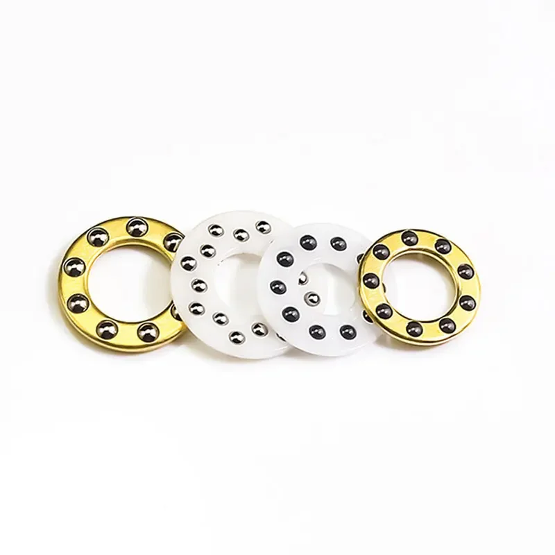 100PCS / Lot  Mini Plane Axial Ball Bearing Steel  Ball  Thrust Bearing Copper Protection Bearing Folding Knife Accessories