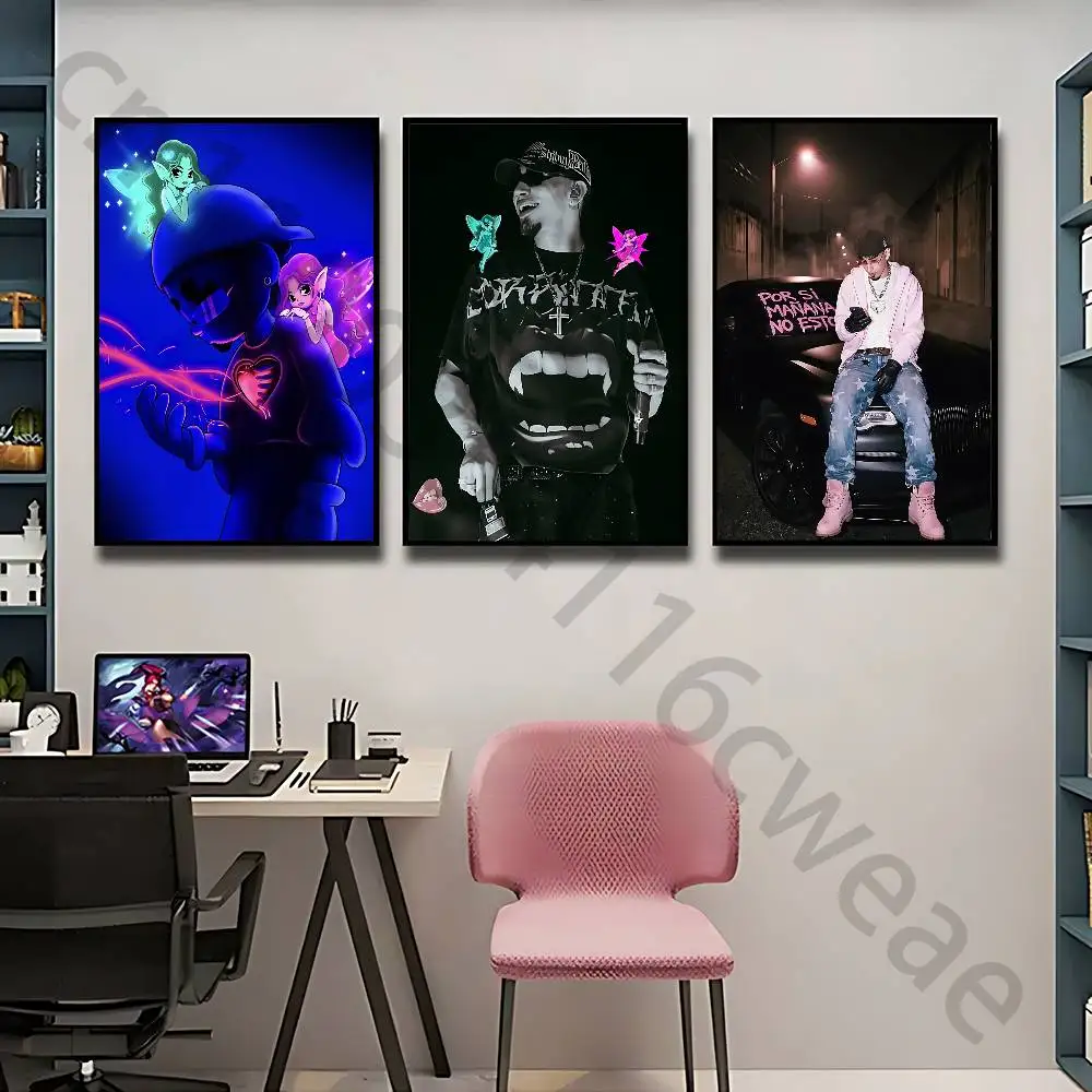 O-Omar C-Courtz Por Si Manana No Estoy Wall Art Poster Print Wall Decor for Living Room Bedroom Home Decoration