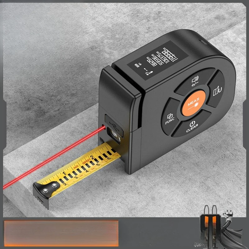 

Laser rangefinder Electronic ruler Infrared measuring instrument tool High precision outdoor handheld ruler Tape measure