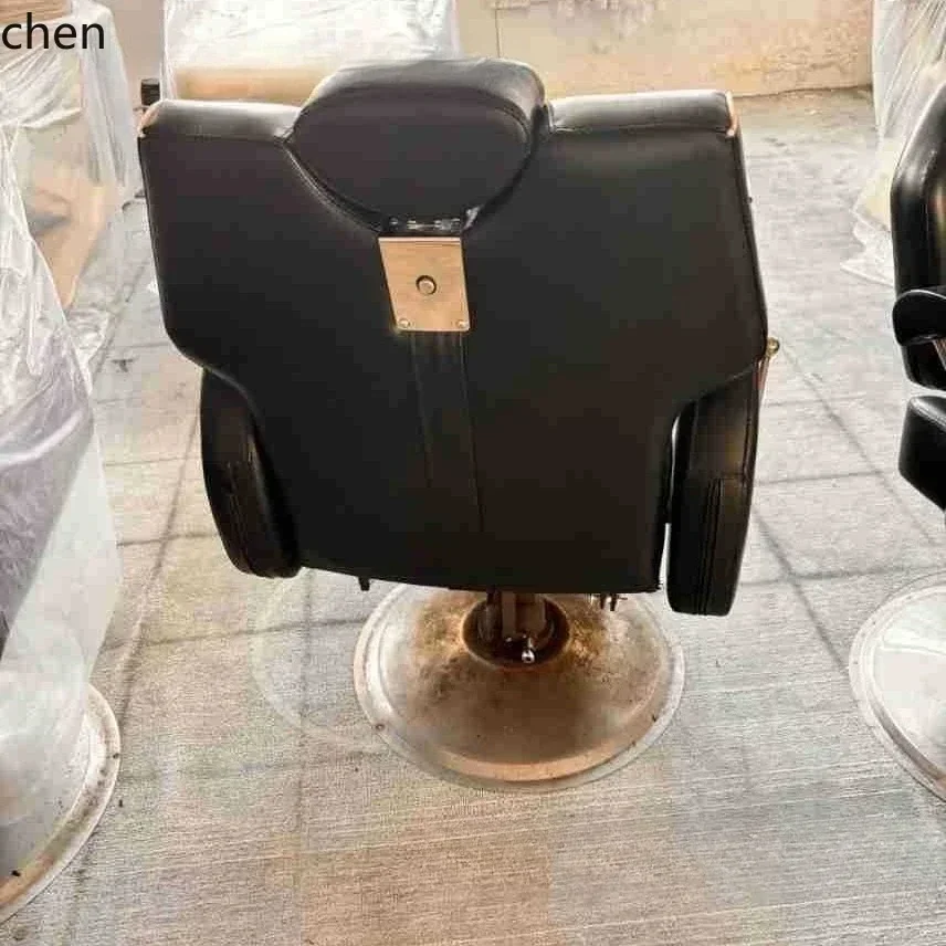 DSAMen's Retro Oil Head Barber Chair Hair Salon Special Barber Shop Salon Haircut Chair