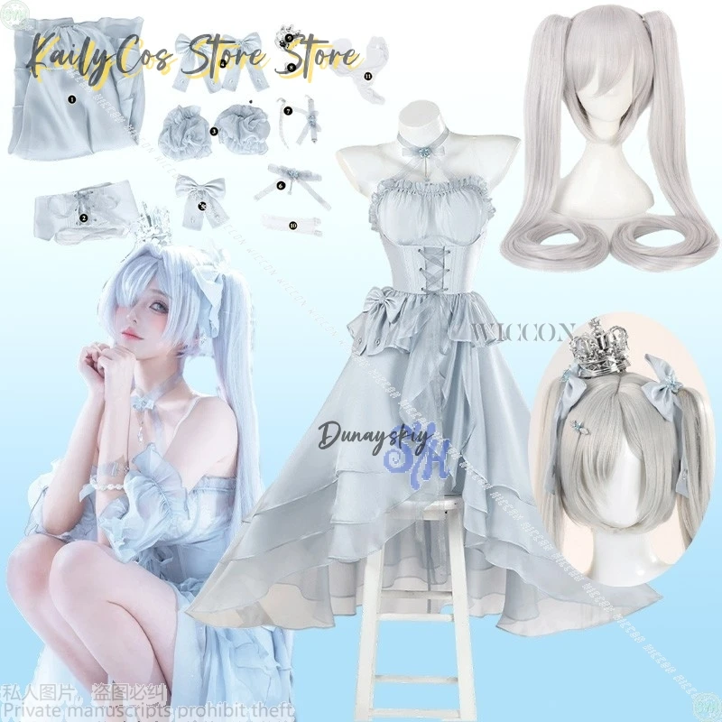 

Хрустальная принцесса Золушка, косплей NIKKE: костюм богини победы, вечерние костюмы на Хэллоуин, великолепная униформа, аксессуары, реквизит