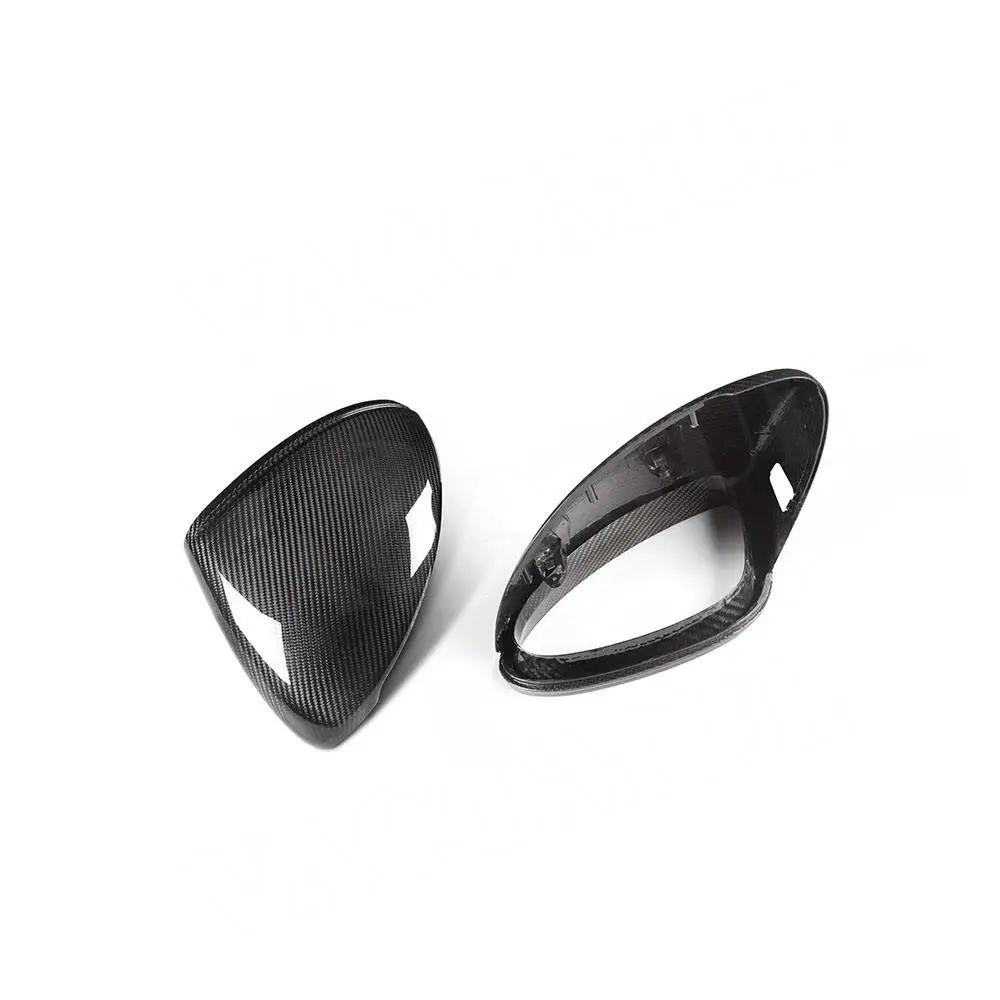 

Настоящие сухие карбоновые боковые зеркала заднего вида на дверь, накладка на корпус для Porsche Cayenne 958.2 2015-2016 с системой движения