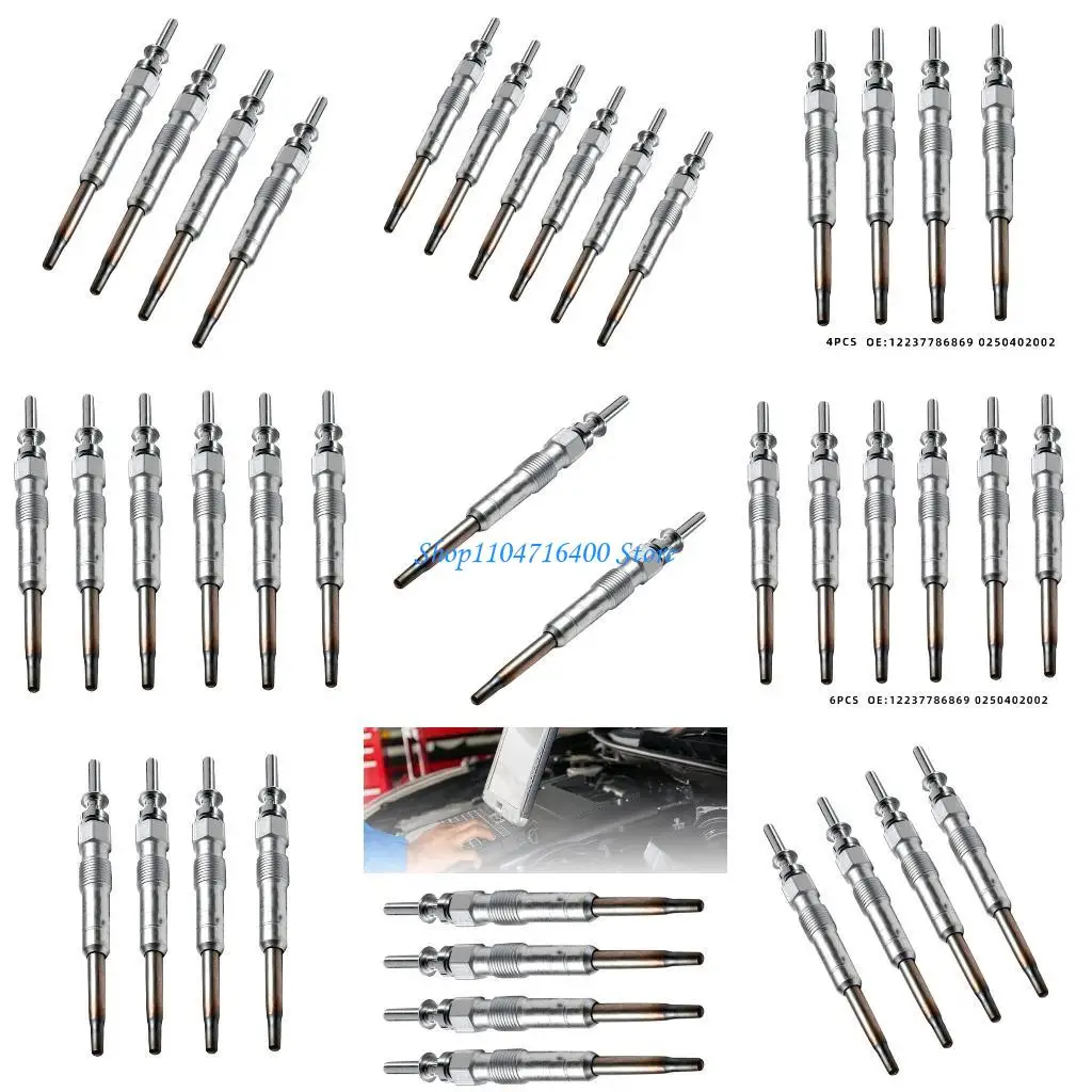 

y1gd автодизельные свечи накаливания с подогревом, повышенная эффективность двигателя, совместимые для 330D 530D 12237786869,