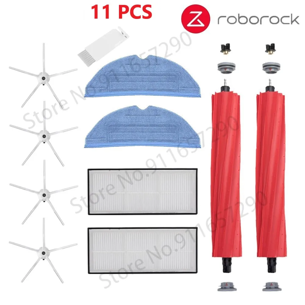 Roborock S7 S70 S75 S7Max S7MaxV T7S Plus Hauptbürste Hepa-Filter Mopps Ersatzteile Roboter-Staubsauger Zubehör