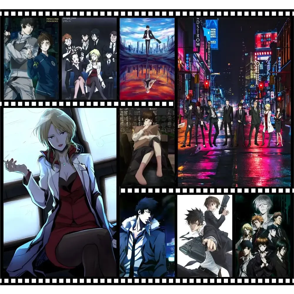 Animation SciFi Psycho-Pass 855 Poster Premium HD Decor Wall Art for Interior Room Makeover Home Accents Gift