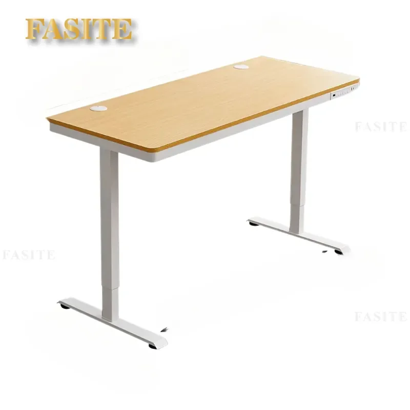 For Electric Lifting Table Intelligent Tempered Glass Computer Desk Home Learning Office Workstation Adjustable Height
