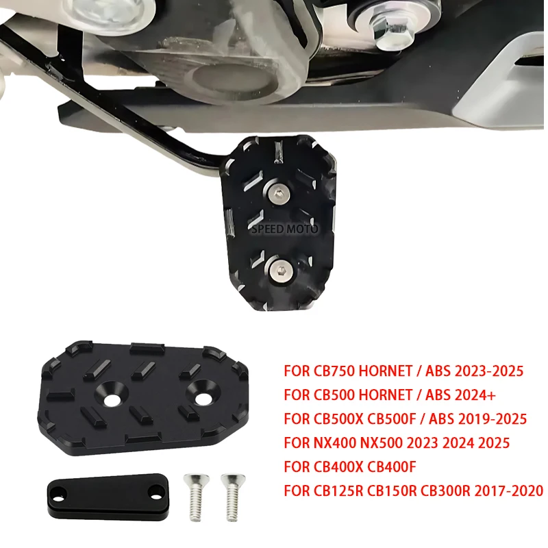 NX400 NX500 Motorcycle Accessorie Front Foot Brake Lever Pedal Enlarger Extension Pad For HONDA NX 400 NX 500 CB500X CB400X