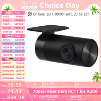70mai Rear Cam RC11 for 70mai Dash Cam A200 A400 Car DVR Rearview Dash Cam Support Parking Recording