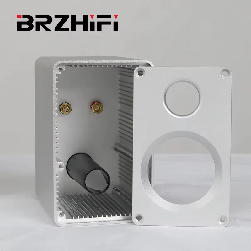 BRZHIFI Audio 2.5 Inch HiFi All Aluminum Alloy Case Professional Speaker Chassis DIY Home Theater speaker Enclosure