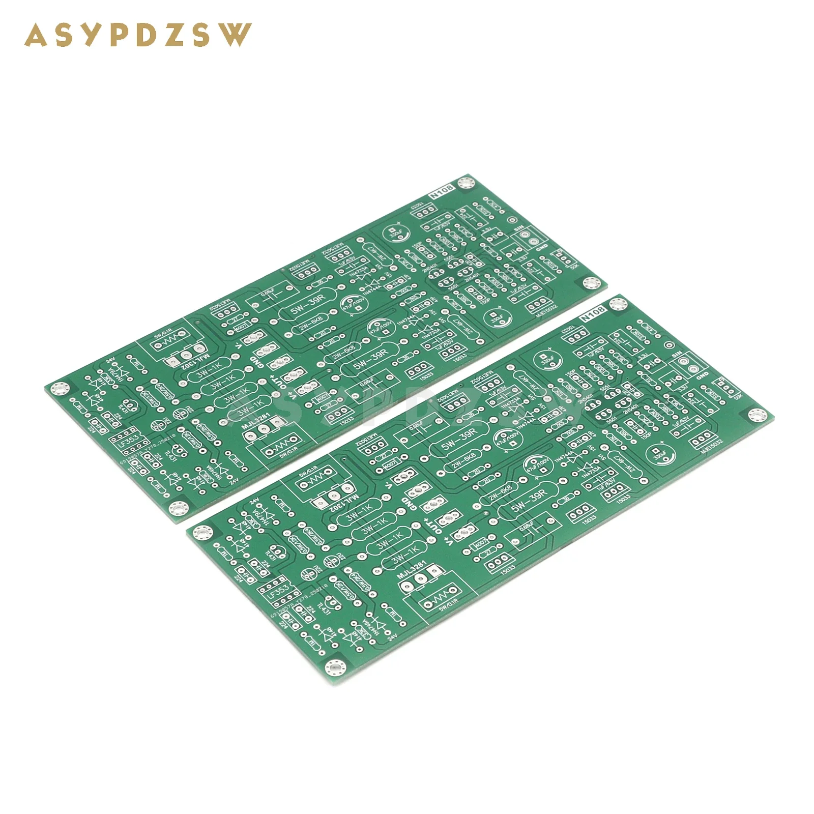 НОВЫЙ стереоусилитель мощности N108, база на Dartzeel NHB-108, 100 Вт, 8 Ом, голая печатная плата