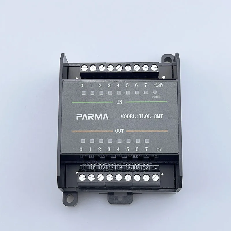 PARMA 8 channels PLC amplification board output, NPN input, Mitsubishi Siemens universal 24v can be customized ILOL-8MT