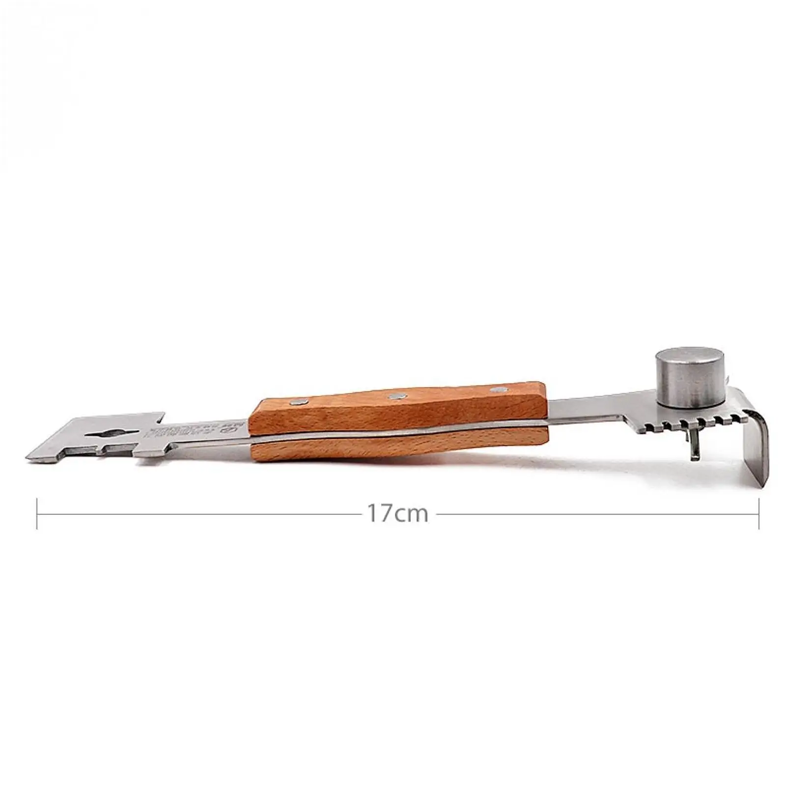 Beekeeping Hive Spade Professional Bee Tool Wooden Handle Hive Cleaning Equipment for Bee Farmer Honey Frames