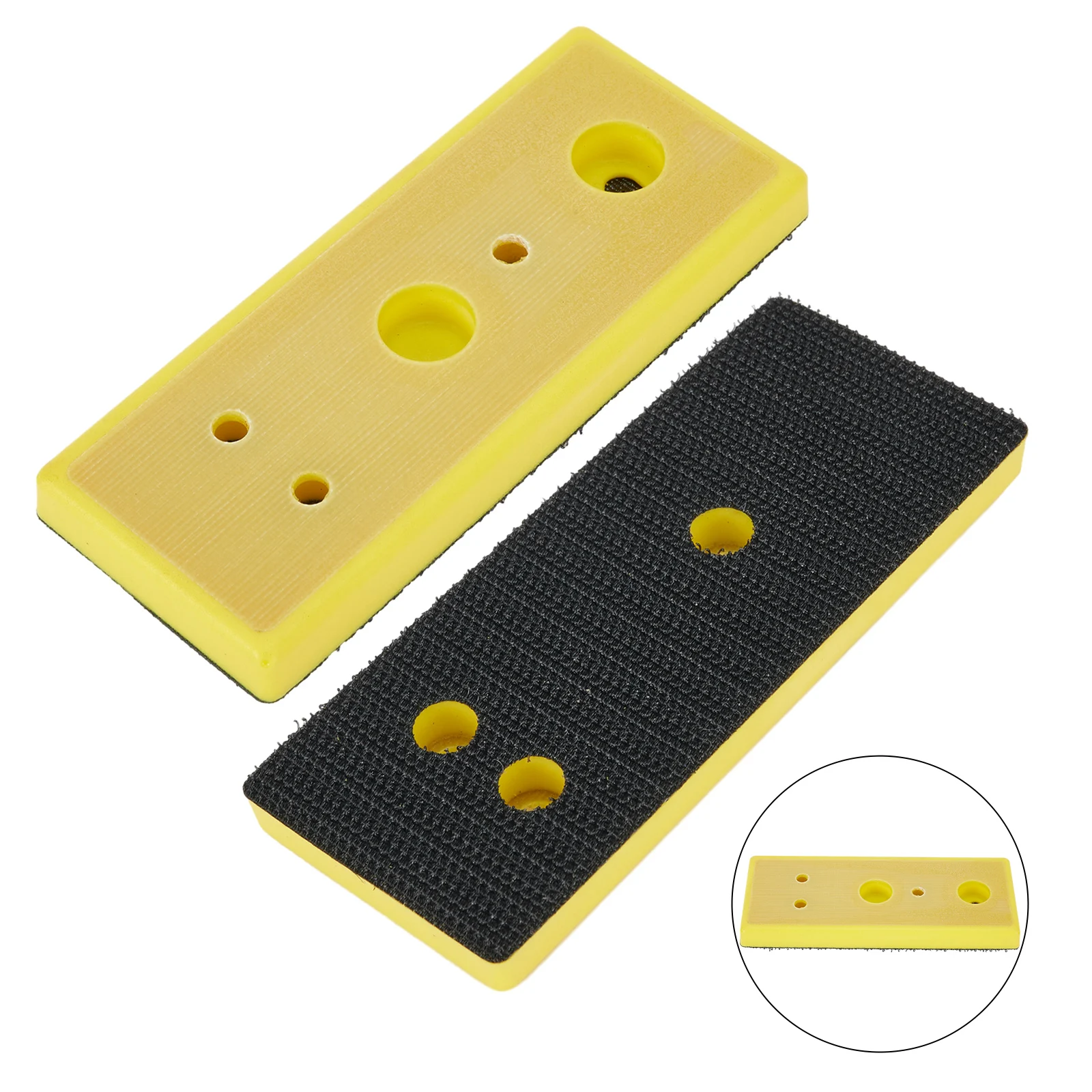 High Quality Sanding Pad Buffing Pads Non-metal Plastic Polishing Metal Rubber Stone Wood 5-hole Carrier Board Abrasives Glass