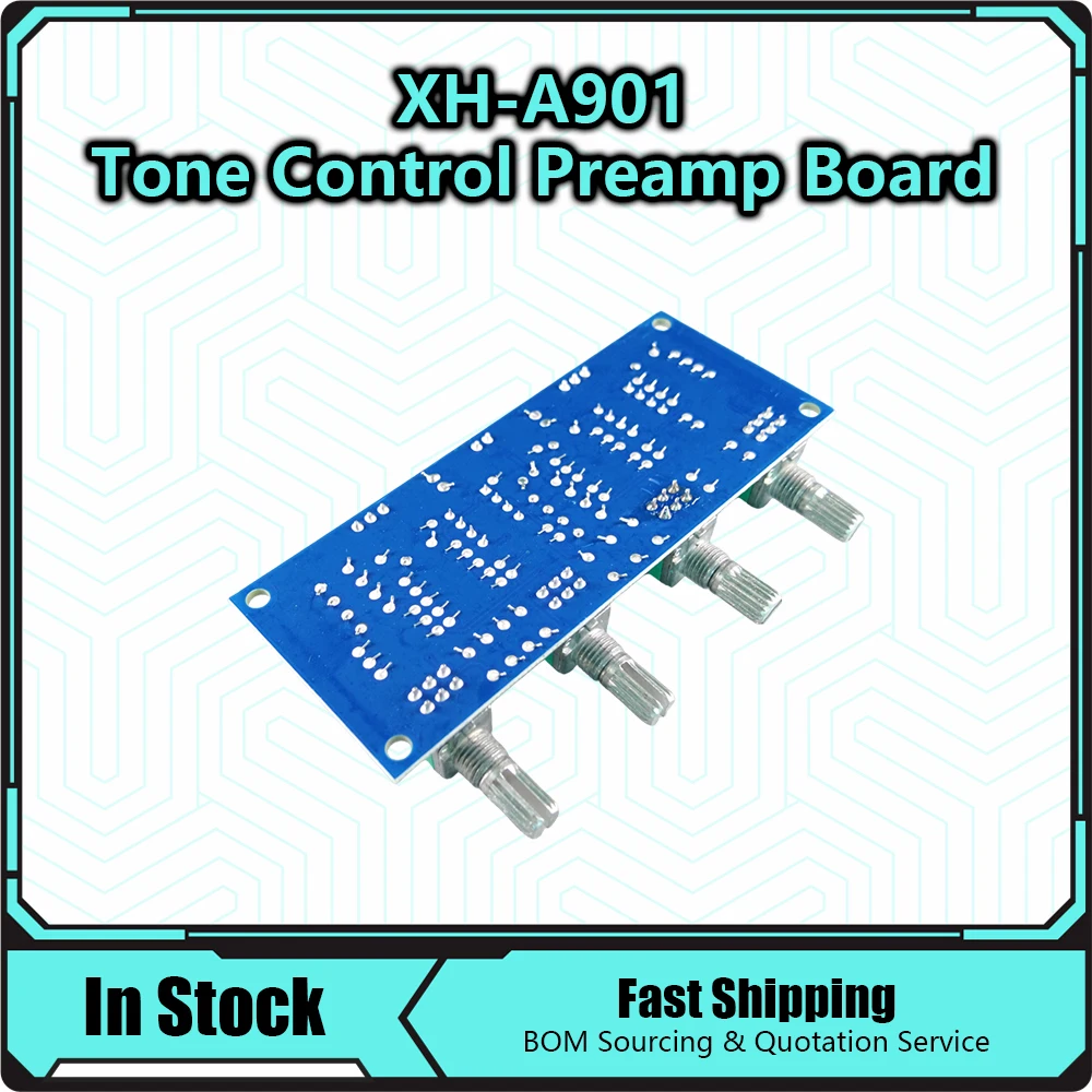 NE5532 XH-A901 Tone Board preamp Pre-amp With treble bass volume adjustment pre-amplifier Tone Controller For amplifier Board