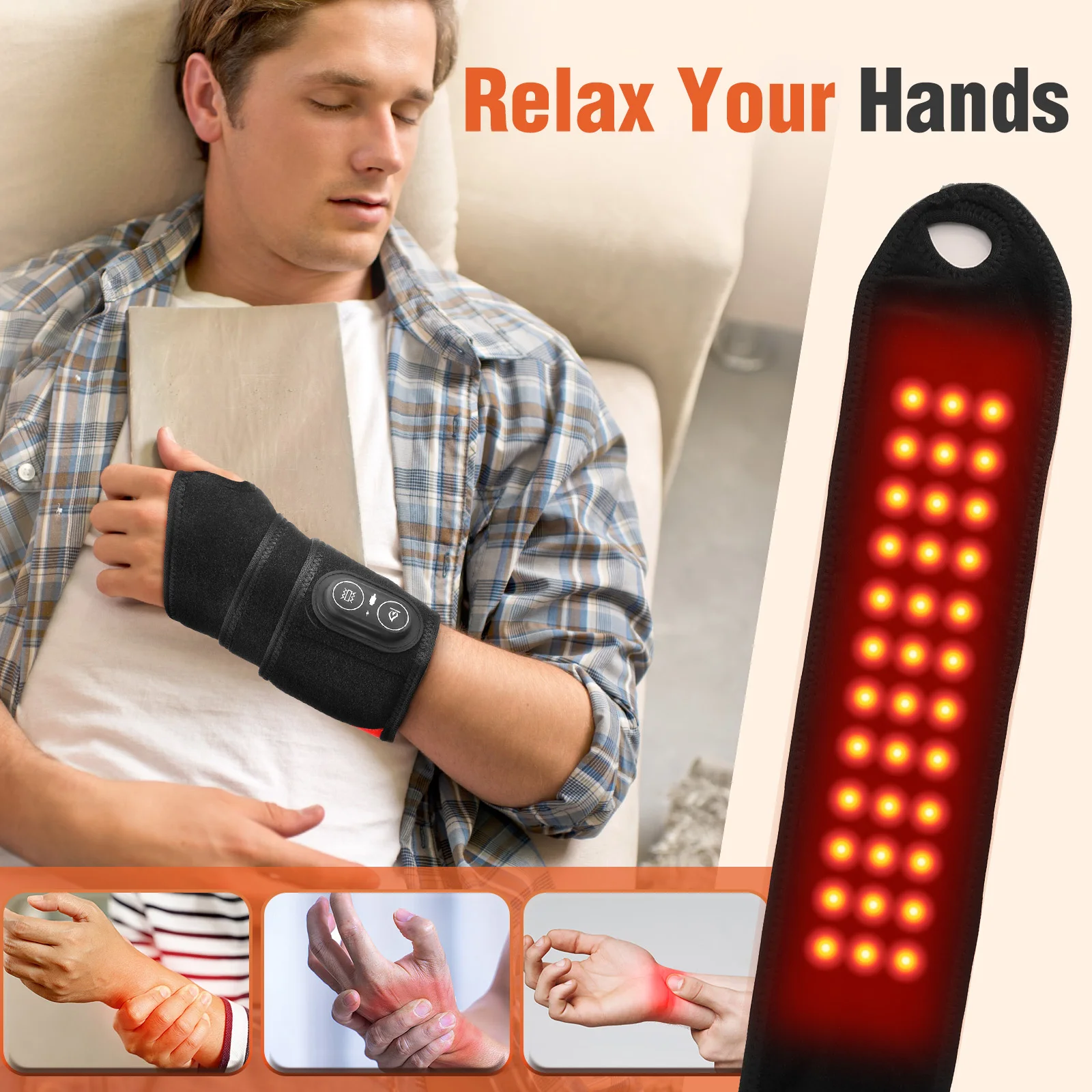 Elektrikli Sıcak Kompres Bilek - Wrist Wrap Support incelemesi ve fiyatı