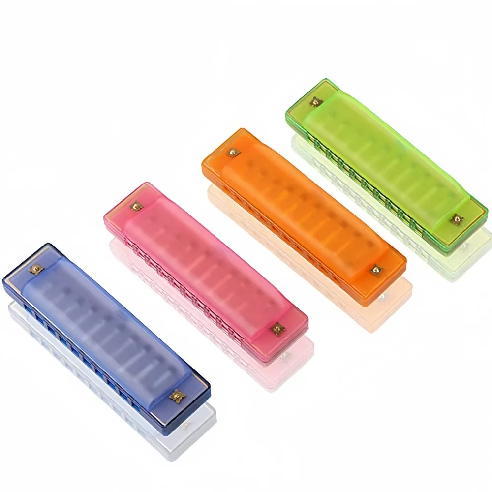 Harmonica for Kids 10 Hole Kids Harmonica,Key of C Blues Harmonica Educational Toy Beginners Toy Musical Instrument for Children