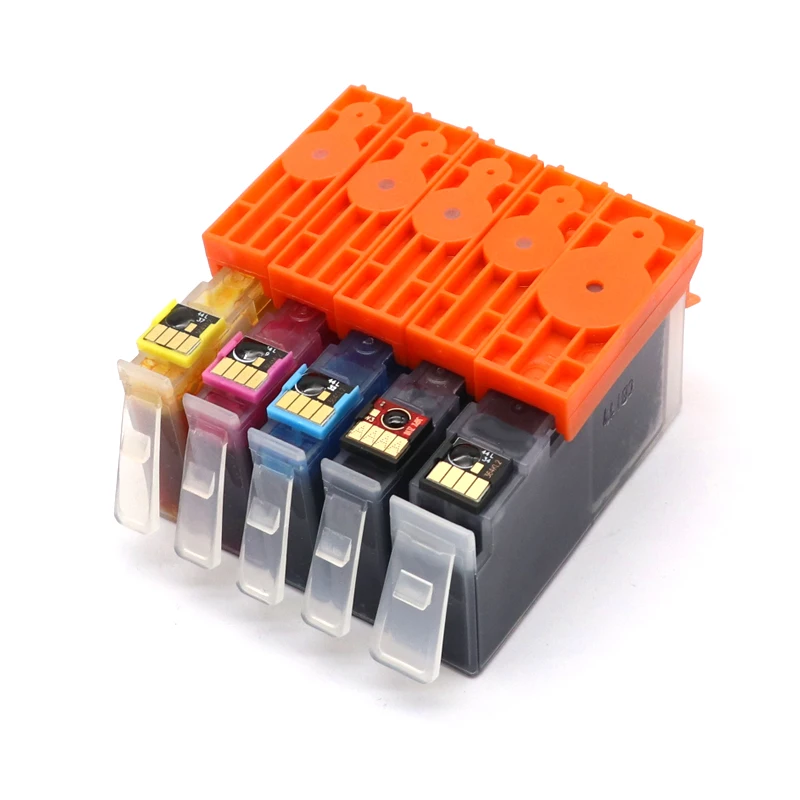 NEW 5PCS Compatible Ink Cartridge for HP 178 for HP178 178XL Photosmart 5510 5515 6510 7510 B109a B109n B110a Printer