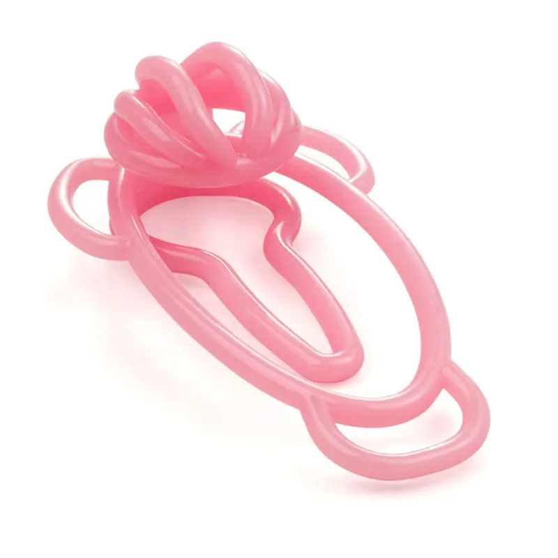 BDSM Panty Chastity with The Fufu Clip Sissy Male Mimic Female Pussy Chastity Cage Plastic Trainingsclip Cock Cage Adult Sex Toy