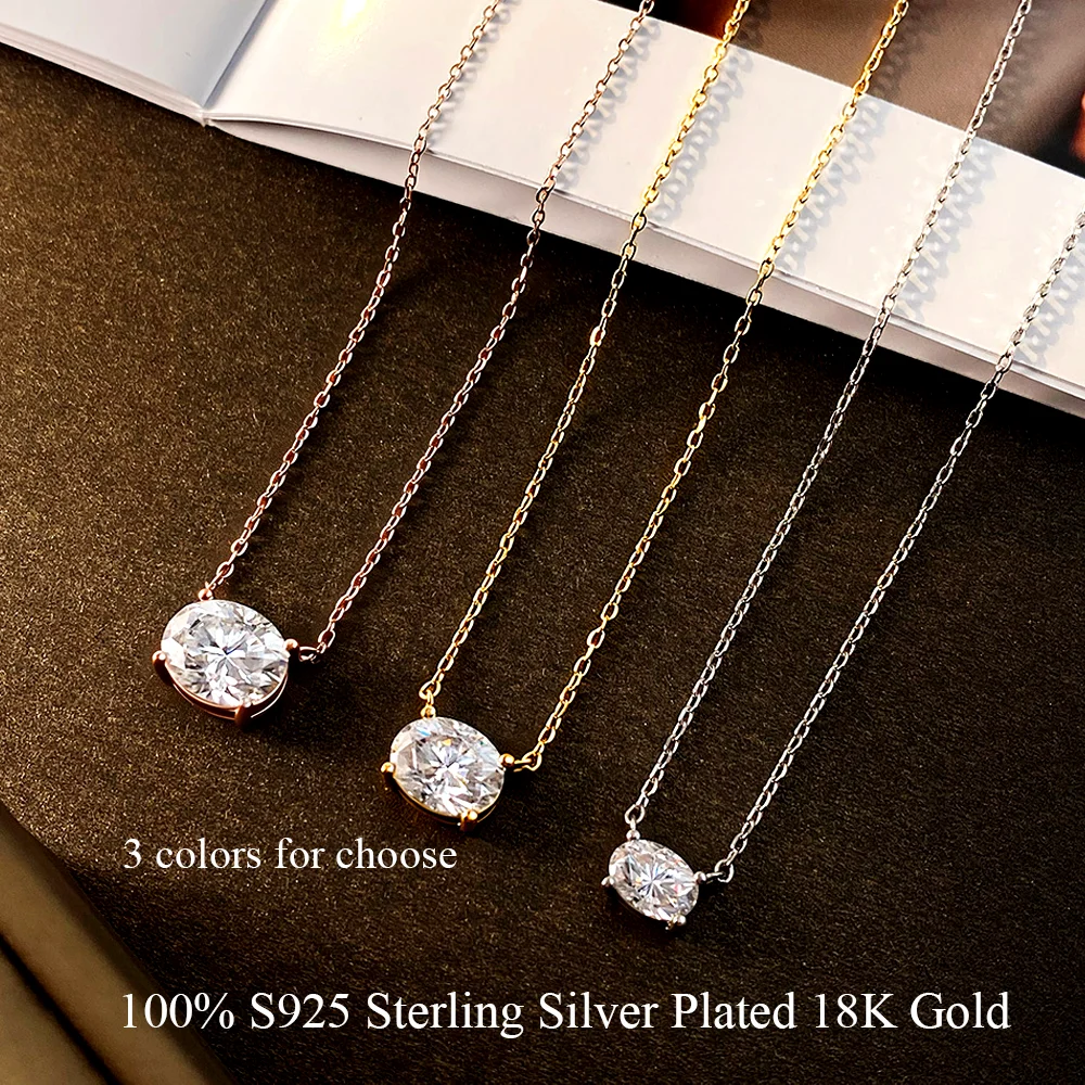Thumbnail 3 - #73 Compare Moissanite Necklaces Before You Buy
