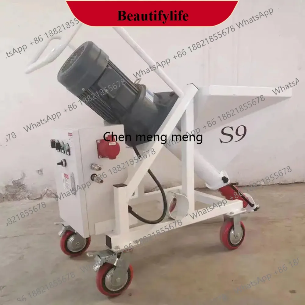 z189 Multi Functional Anti Cracking Mortar Real Stone Paint Putty Steel Structure Tunnel Fireproof Coating Spraying Machine