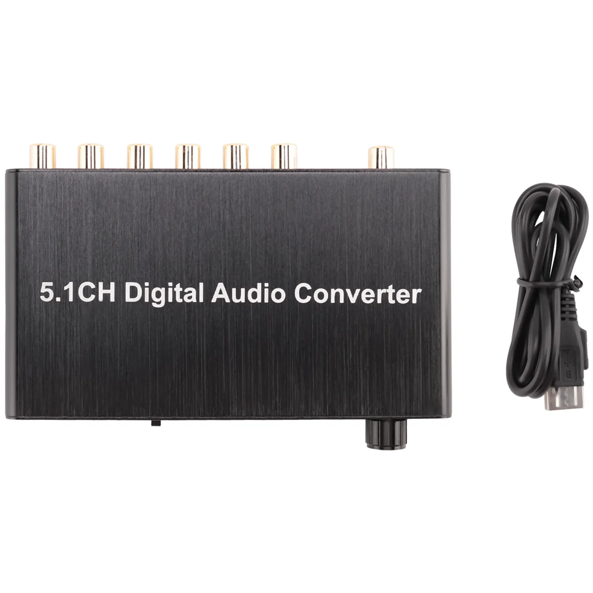 

5.1CH Digital Audio Converter Decoder SPDIF Coaxial to RCA DTS AC3 HDTV for Amplifier Soundbar