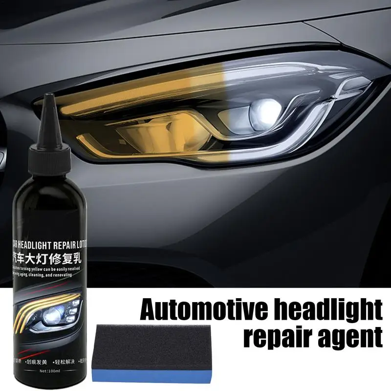 For For Cars Trucks RVs Etc. Headlight Repair Polishing Kit Efficient Lens Repair Agent Headlight Lens Restorer Lasting