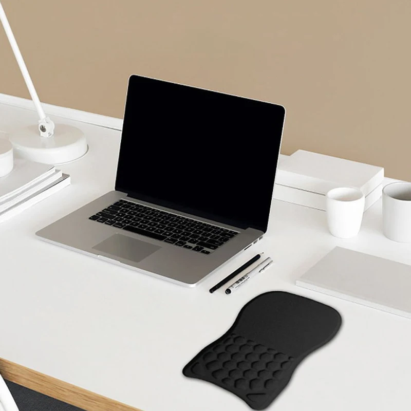 Ergonomic Wrist Rest Mouse Pad Comfortable Wrist Support Non Slip Mice Mat Memory Cotton Large Mouse Pad Office Accessories