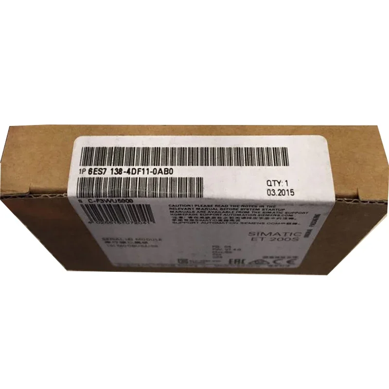 6ES7138-4DF11-0AB0 6es71384df110ab0 SIMATIC ET200S Seral I/O Module Stock In Warehouse