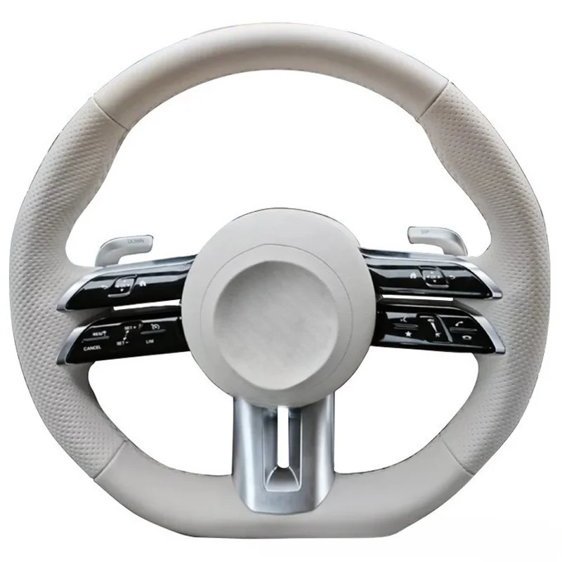 For Mercedes Benz A Class B Class C Class E Class S Class CLA CLK CLS 21 Style AMG Carbon Fiber Special Steering Wheel With Stee