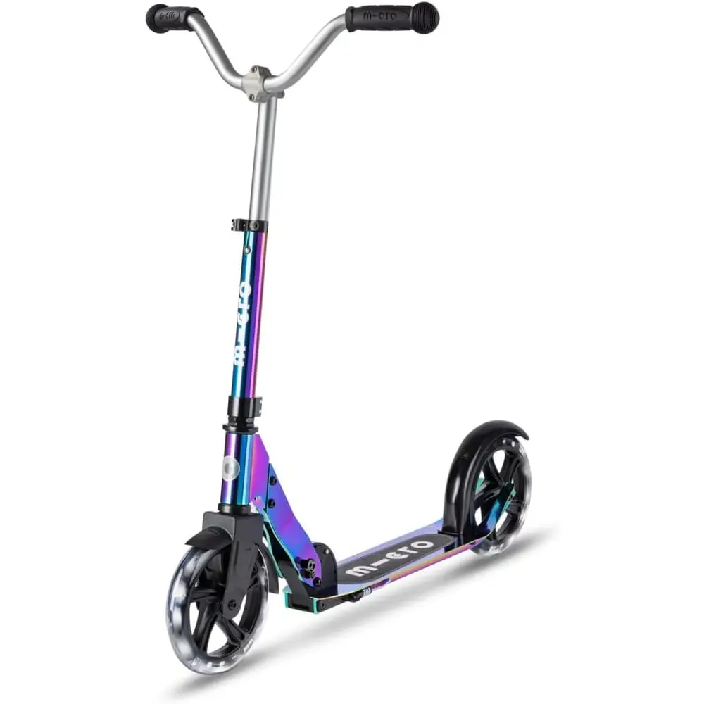 

Adjustable Handlebar LED Scooter for Kids, Lightweight with Glowing Wheels, Suitable for Ages 6-12