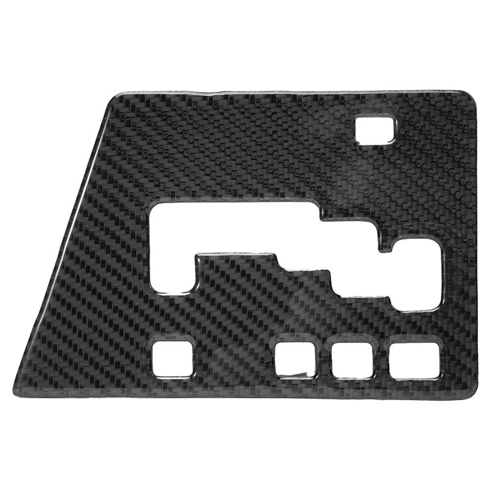 1Pcs For  2roof,high-quality,,high Temperature Resistance.....  -2014 Carbon Fiber Gear Shift Cover Trim Type A