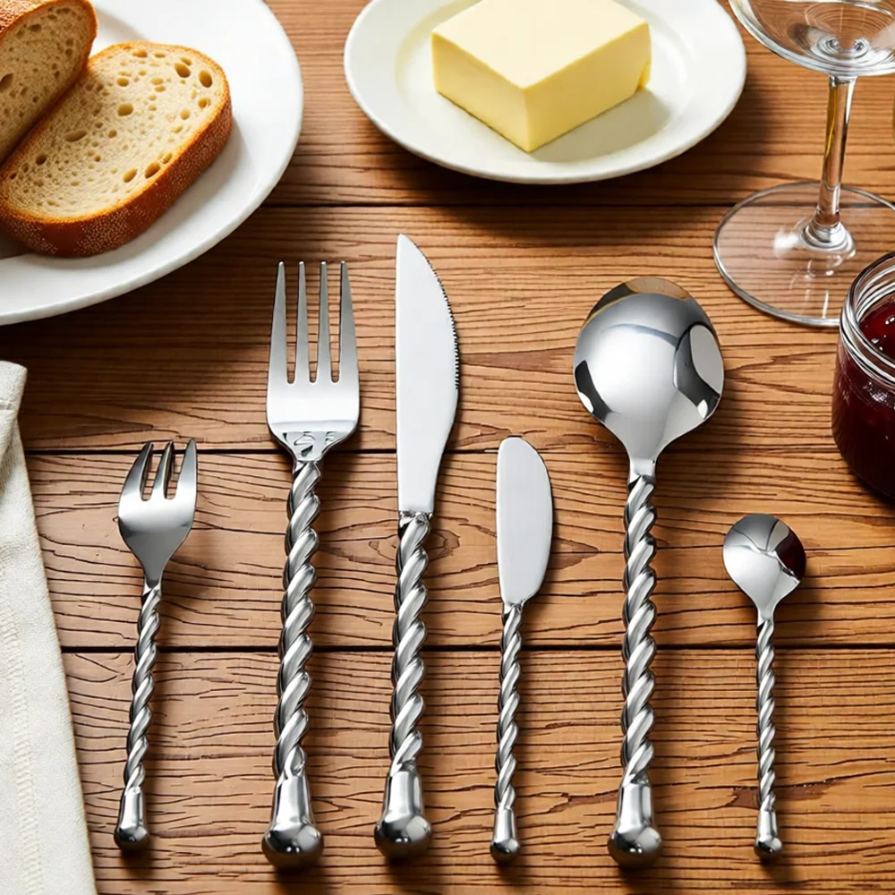 Spiral Hanging Stainless Steel Cutlery 6