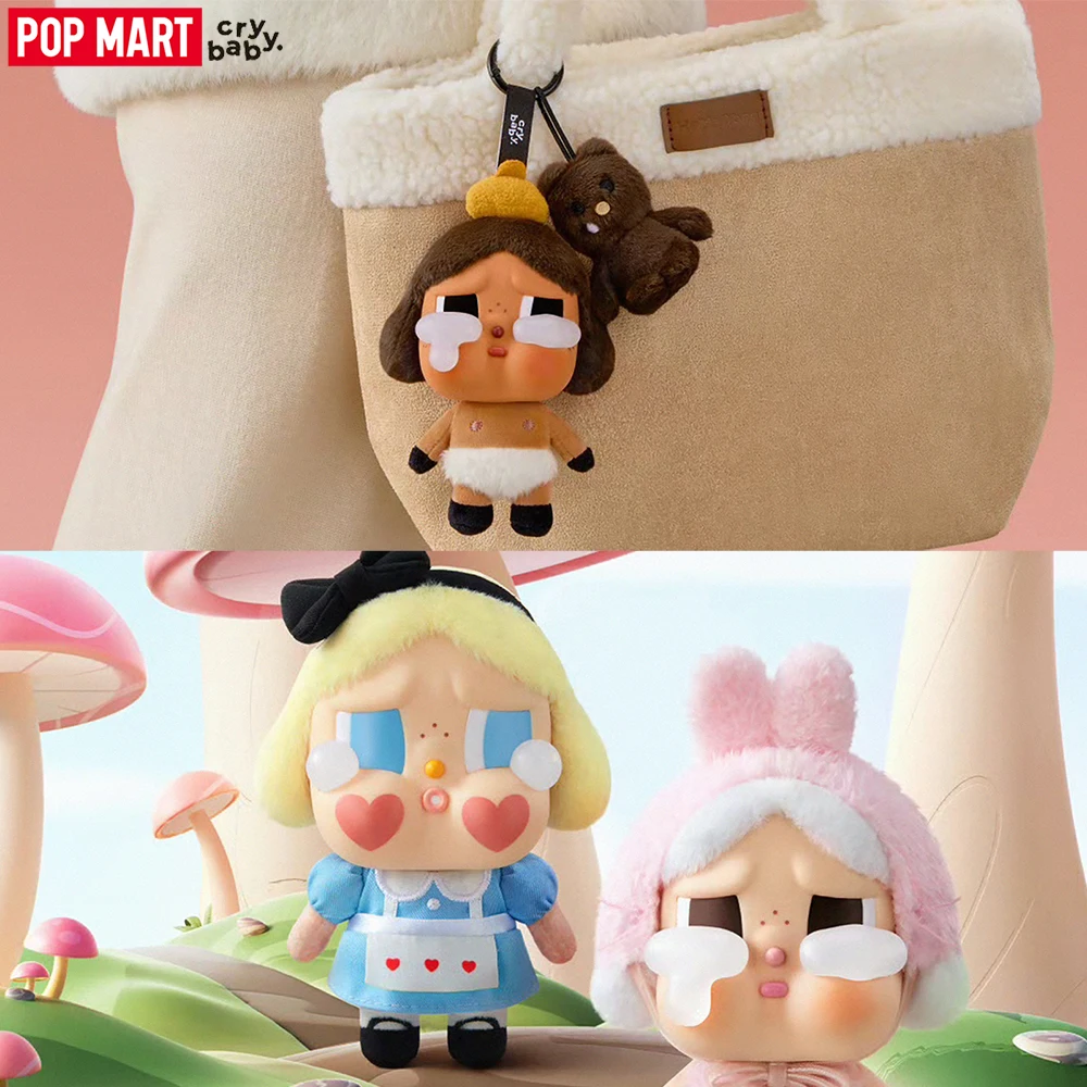

POP MART CRYBABY Crying Again Series Vinyl Face Surprise Box Mystery Box Guess Bag Toy Doll Cute Action Figure Desktop Ornament