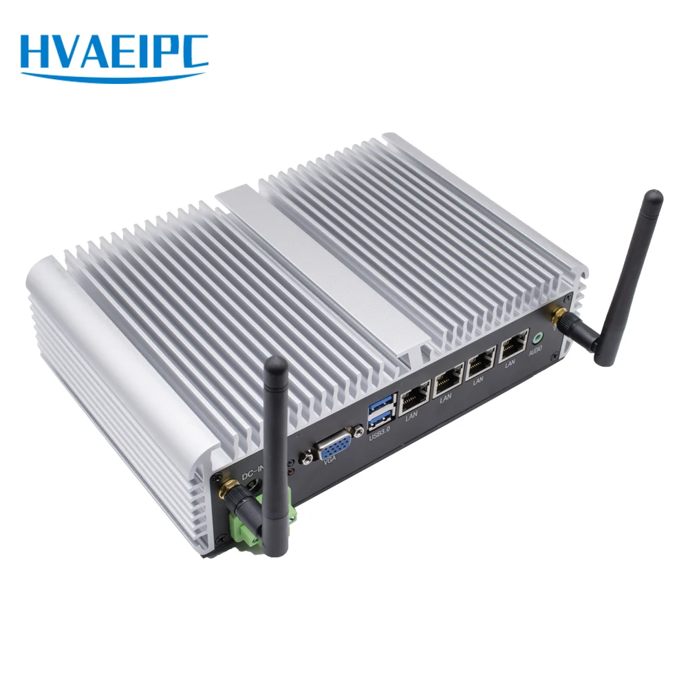 HVgland-Mini PC industriel robuste sans ventilateur, 9V-36V, I7 10810U, Spring10U, PC de voiture, RS485, GPIO, Linux, Micro ordinateur, SSD, Façades, Core, 15W, IPC