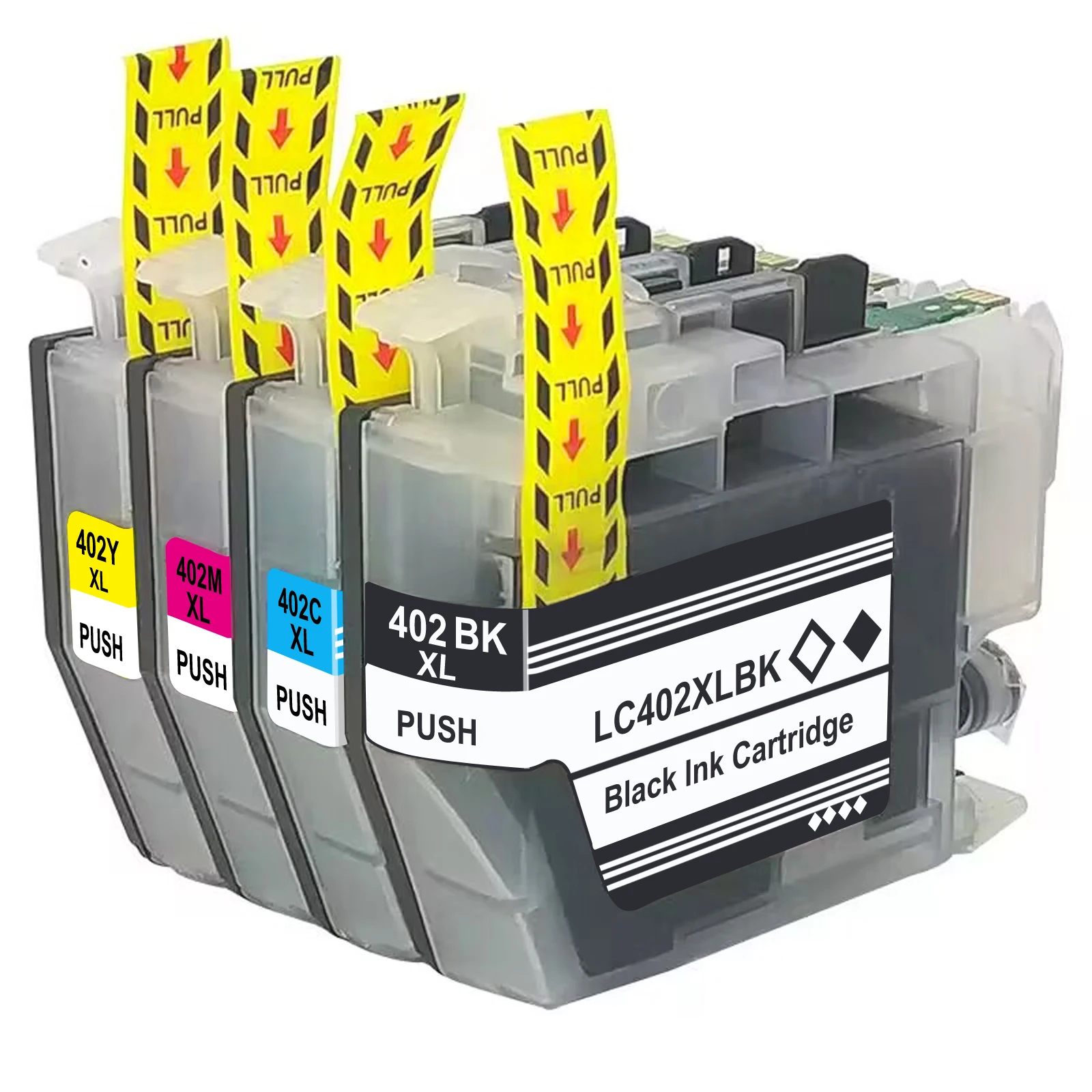 

OGOUGUAN LC402XL High-Yield Ink Cartridge (4-Pack) Compatible for Work with Brother MFC-J6540DW/J6740DW/J6940DW/J6555DW/J6955DW