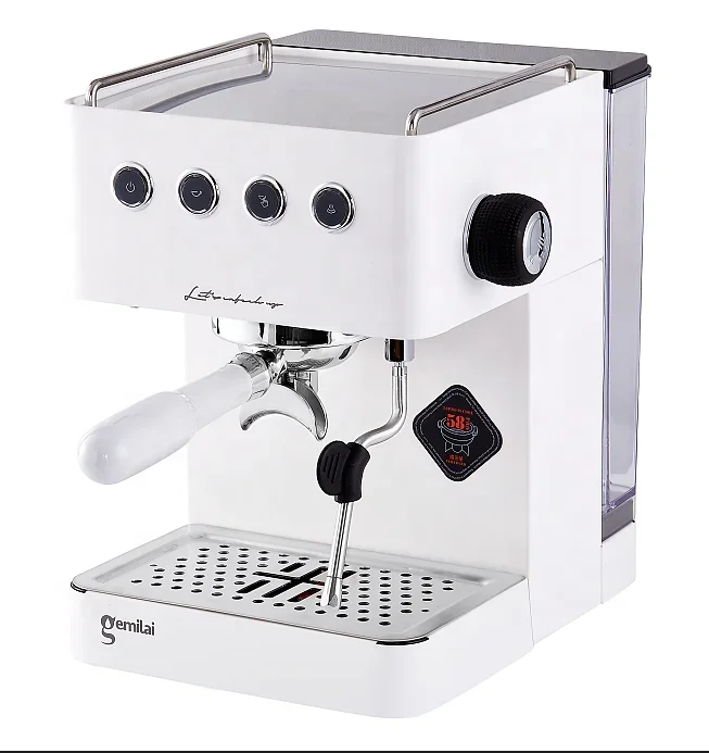 Hot-househo use Espresso Coffee Machine Gemilai coffee maker with stainless steel housing- CRM3005G