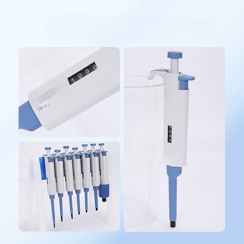 Digital micro manual single-channel adjustable pipette for pipetting gun Multi-channel gun large-capacity sampler