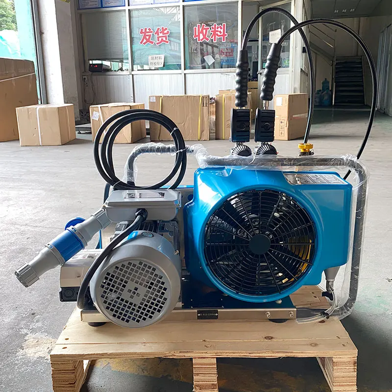 ضاغط غوص محمول 300 بار 225 بار عالي الضغط GDR-150E ضاغط هواء للغوص