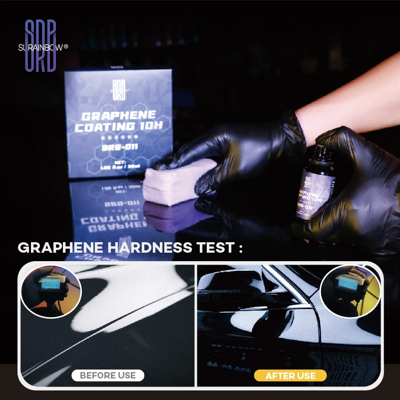 Advanced Graphene Ceramic Coating-10H Graphene Coating for Auto Detailing,Car Protection Apply After Car Wash & Paint Correction