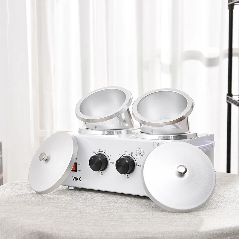 Waxing Kit Home - Kit d'épilation professionnel avec deux chauffe-cires,