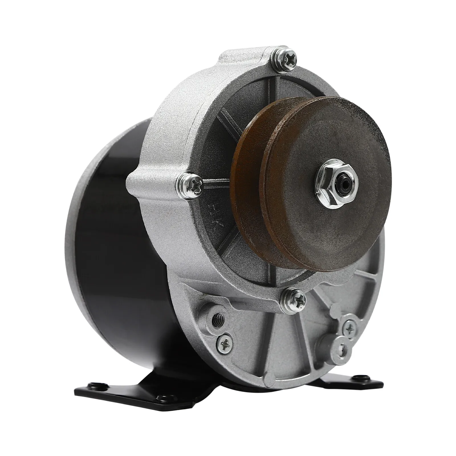 نحى ترس المحرك تخفيض محرك كهربائي تروس المحرك ث/حزام بكرة 12VDC 250W