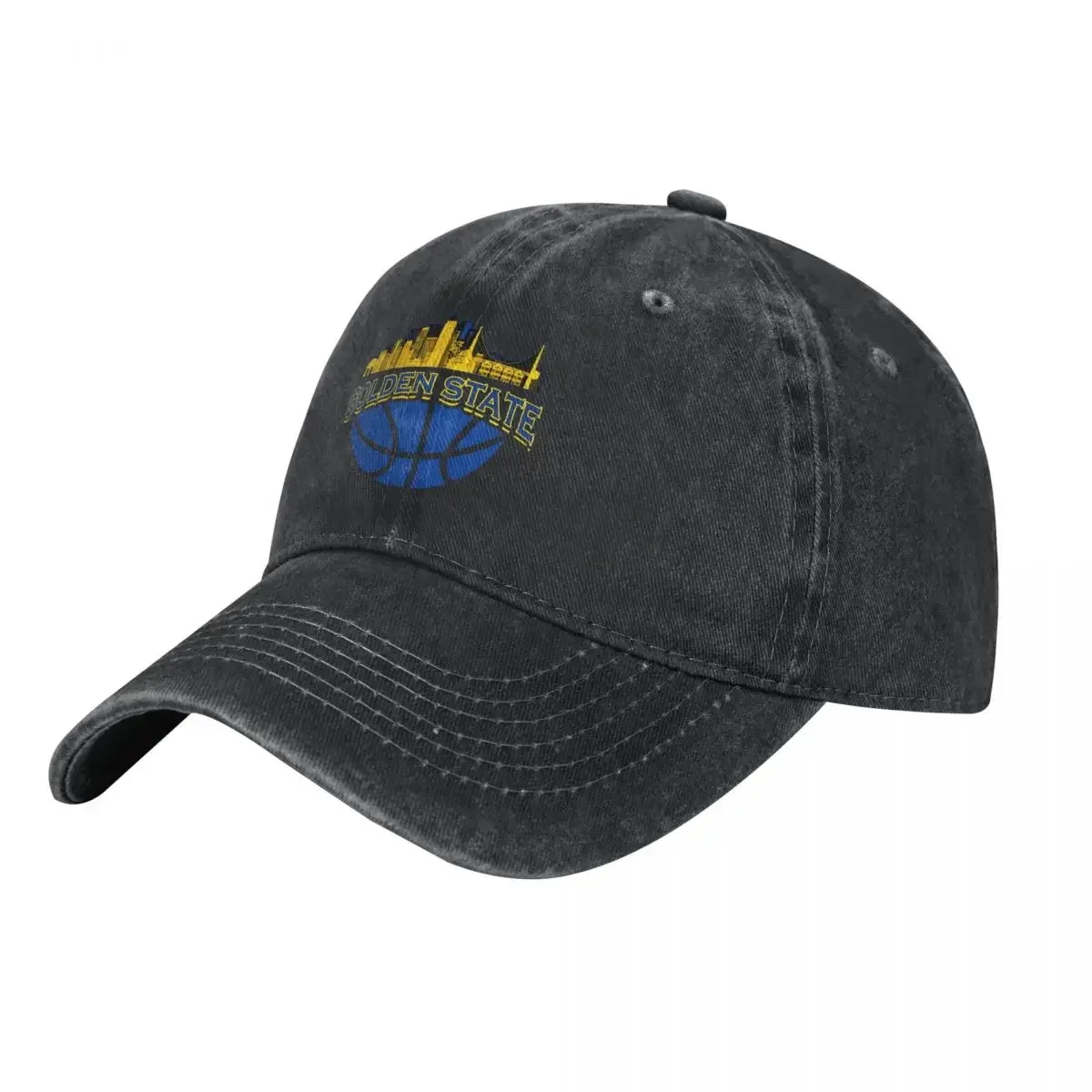 Golden State Skyline Basketball denim Hat Breathable Design Caps Men Baseball Cap Men