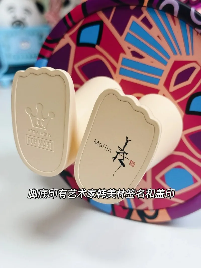 POP MART Original and Genuine Product  MEGA MOLLY ROYAL 400% Meilin Jia Chen Big Child Blind Box, Exquisite Decorative Gift