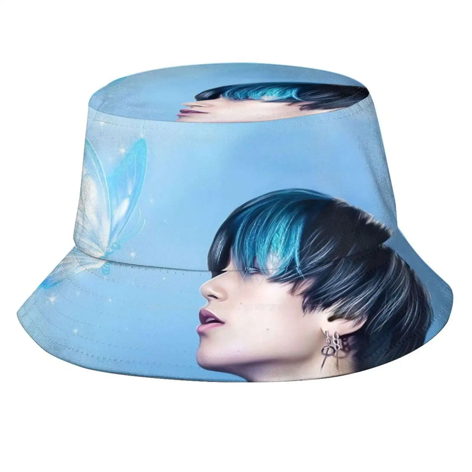 San And Atiny Closer Women Men Fisherman Hats Bucket Caps San Choi Ateez Kpop