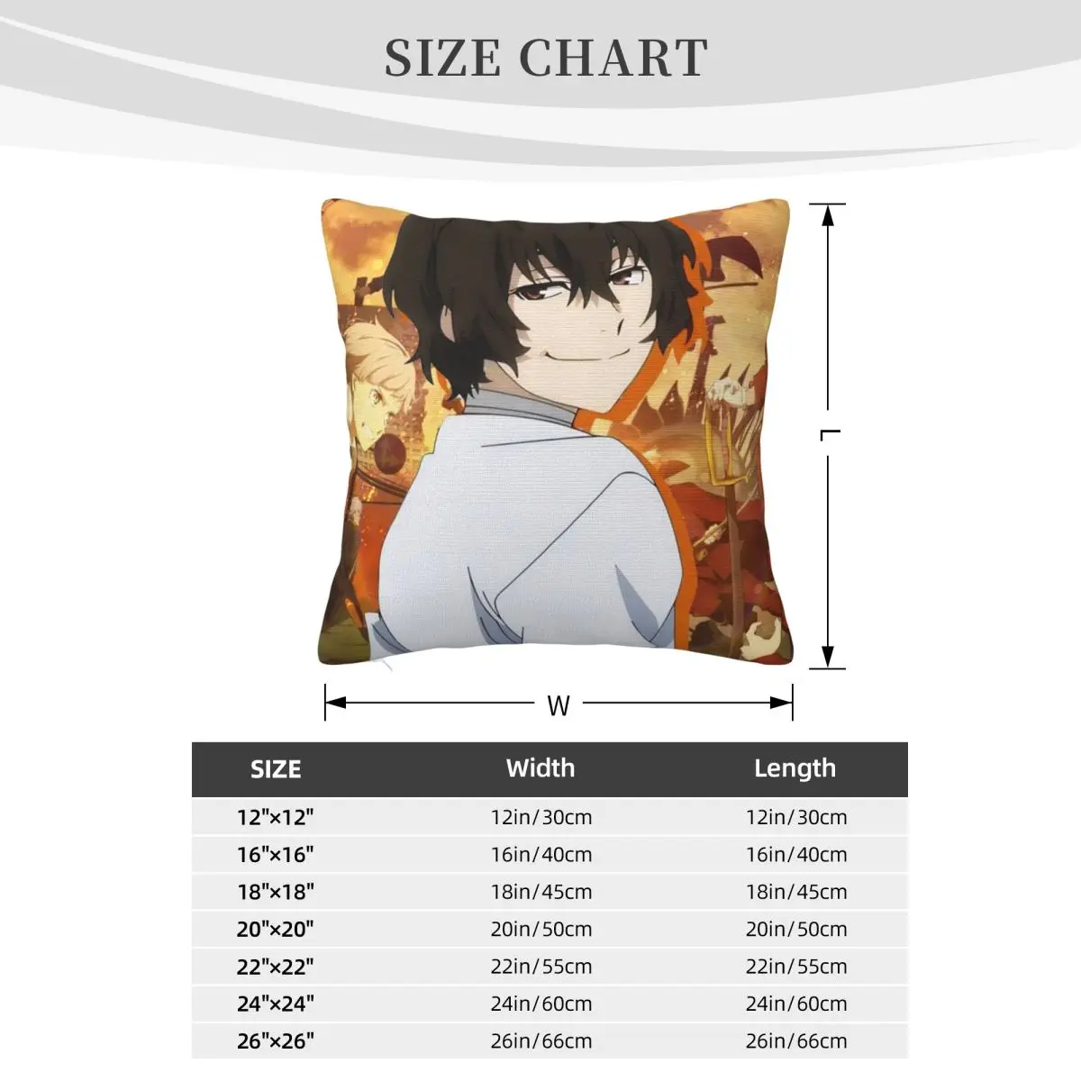 بونغو الضالة الكلاب الكرتون 00508 الألواح الأمامية وسادة تغطي غطاء وسادة أريكة Dakimakura كيس وسادة غطاء وسادة