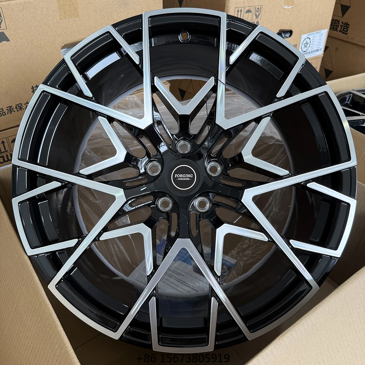 

Custom Forged High-Performance Aluminum Alloy Wheel Hubs Multi-Spoke Design with 100mm PCD for Bridge Cars and SUVs 20mm ET