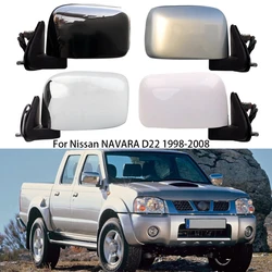 3 Wires Car Side Wing Rearview Mirror Glass Assembly For Nissan NAVARA D22 1998-2008 Car Heated Mirrors Accessories Assy