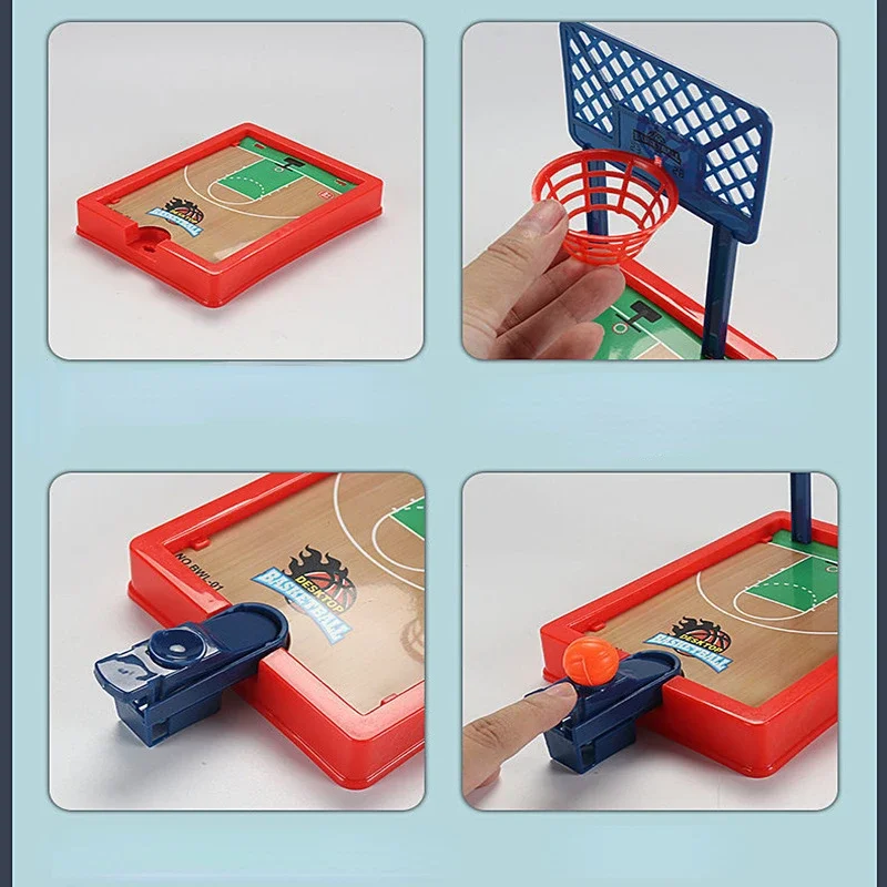 Desktop Table Game Mini Basketball Finger Shooter Machine Party Table Summer Interactive Sports Games For Kids Adults