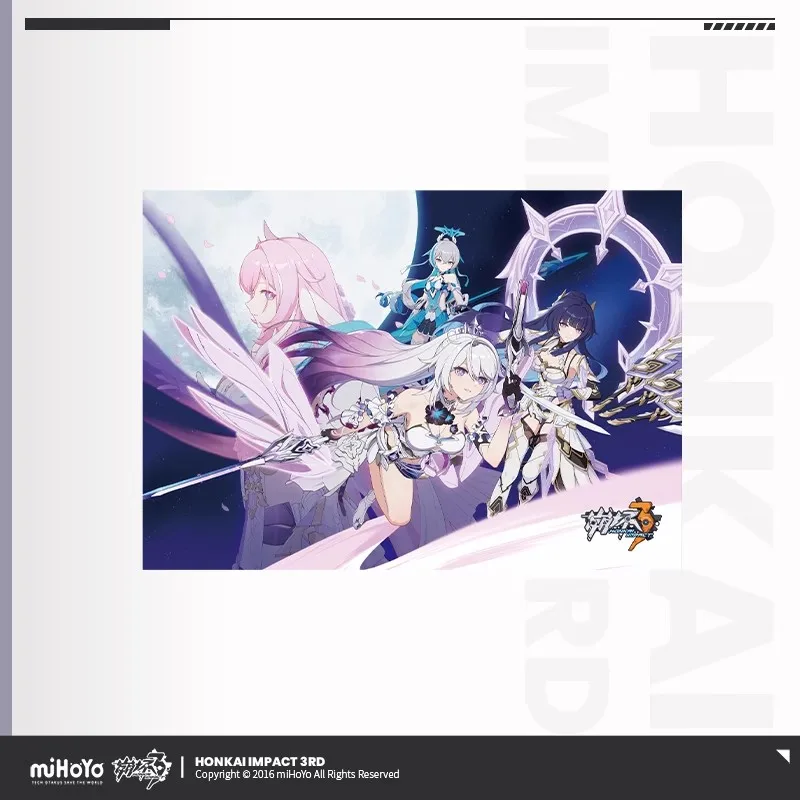 مجموعة miHoYo Honkai Impact 3rd الأصلية المجلد 2: THE MOON·SORIGIN AND PINALITY - الرسوم المتحركة واللعبة والبضائع